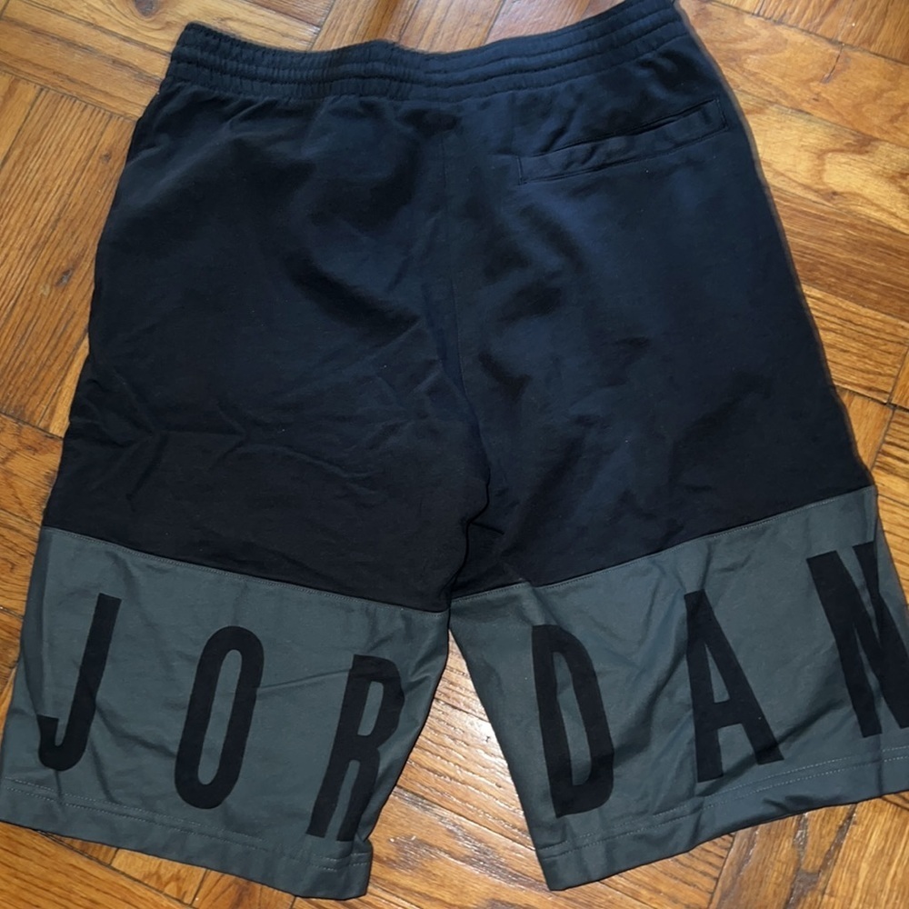 Jordan black and gray shorts size: M - Picture 5 of 7